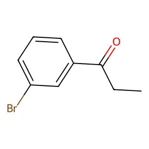 1-Propanone, 1-(3-bromophenyl)- structure