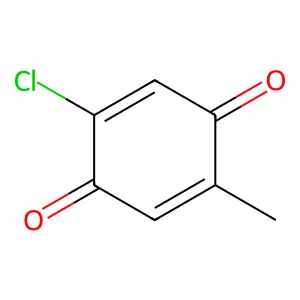 2-Chloro-5-methyl-1,4-benzoquinone structure
