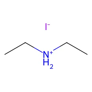 二乙基碘化铵 structure