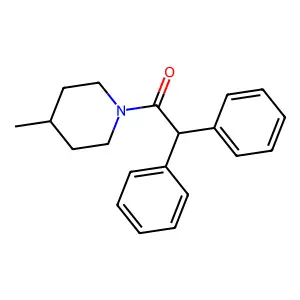 1-(4-Methylpiperidin-1-yl)-2,2-diphenylethanone structure