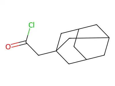 1-Adamantaneacetyl chloride structure