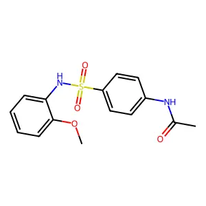 N4-Acetyl-N1-(2-methoxyphenyl)sulfanilamide structure