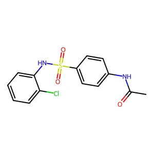 N-(4-((2-Chloroanilino)sulfonyl)phenyl)acetamide structure