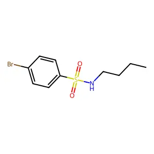 4-溴-N-丁基苯磺酰胺 structure