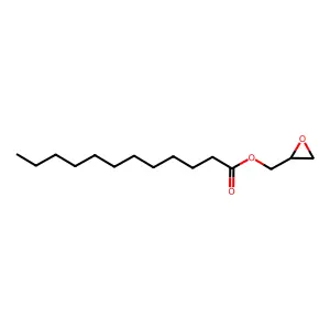 Glycidyl laurate structure