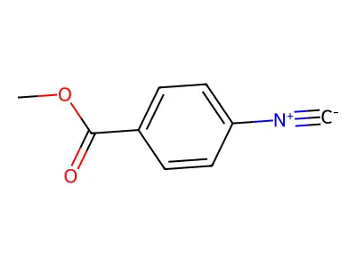 1-Isocyano-4-(methoxycarbonyl)benzene structure