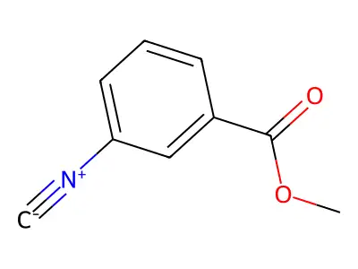 Methyl 3-isocyanobenzoate structure