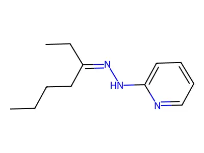 N-(heptan-3-ylideneamino)pyridin-2-amine structure