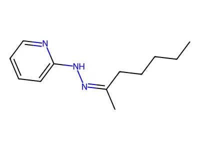 N-(heptan-2-ylideneamino)pyridin-2-amine structure