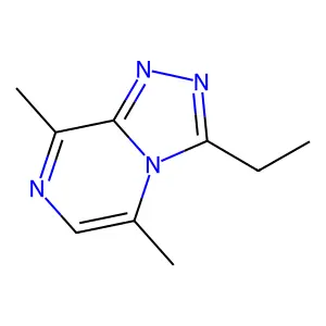 3-Ethyl-5,8-dimethyl-1,2,4-triazolo[4,3-a]pyrazine structure