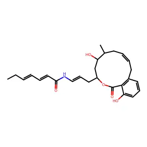 Salicylihalamide A structure