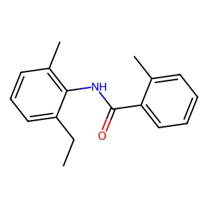 N-(2-ethyl-6-methylphenyl)-2-methylbenzamide structure