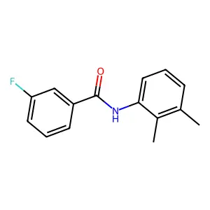 N-(2,3-dimethylphenyl)-3-fluorobenzamide structure