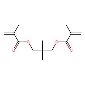 Neopentyl glycol dimethacrylate structure