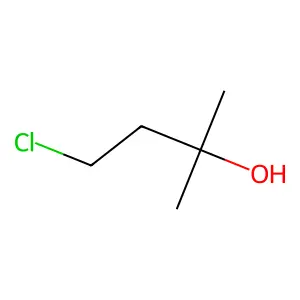 4-Chloro-2-methylbutan-2-ol structure