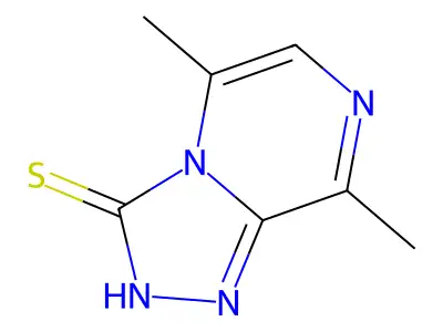 5,8-dimethyl-2H-[1,2,4]triazolo[4,3-a]pyrazine-3-thione structure