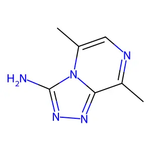 5,8-Dimethyl-[1,2,4]triazolo[4,3-a]pyrazin-3-amine structure