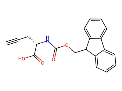 Fmoc-L-Propargylglycine structure
