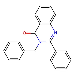 3-benzyl-2-phenylquinazolin-4(3H)-one structure