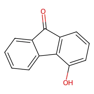 4-Hydroxy-9-fluorenone structure