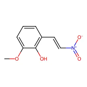 2-Methoxy-6-(2-nitrovinyl)phenol structure