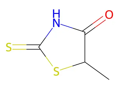 5-Methylrhodanine structure