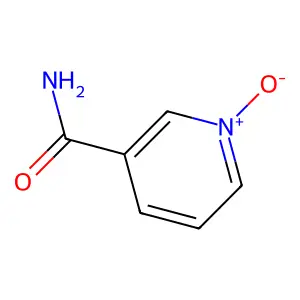 烟酰胺N-氧化物 structure