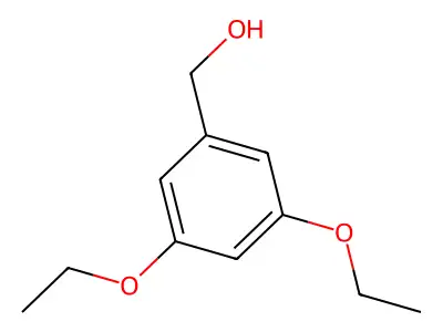 (3,5-Diethoxyphenyl)methanol structure