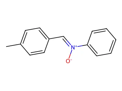 1-(4-methylphenyl)-N-phenylmethanimine oxide structure