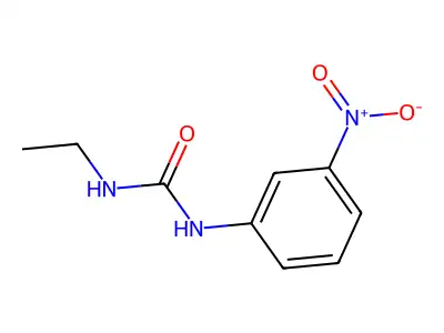 3-Ethyl-1-(3-nitrophenyl)urea structure