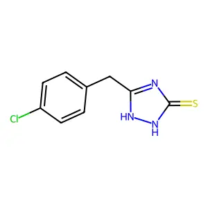 5-(4-Chloro-benzyl)-4H-[1,2,4]triazole-3-thiol structure