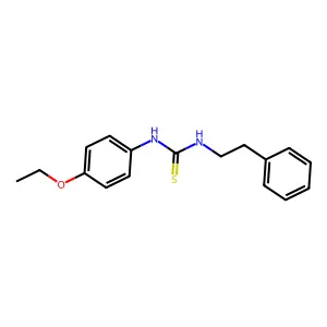 1-(4-Ethoxyphenyl)-3-(2-phenylethyl)thiourea structure