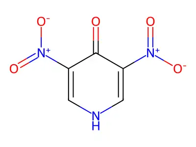 3,5-Dinitro-4-hydroxypyridine structure