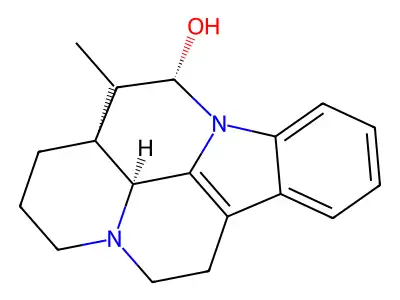 Vincanol structure