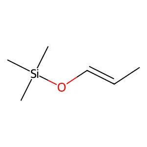 Silane, trimethyl(1-propen-1-yloxy)- structure