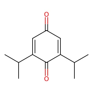 2,6-Diisopropylbenzoquinone structure