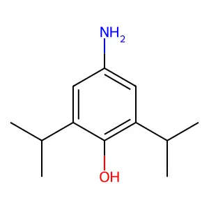 4-Amino-2,6-diisopropylphenol structure
