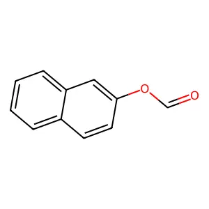 2-Naphthalenol, 2-formate structure