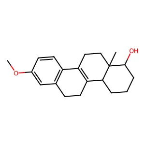 1,2,3,4,4a,5,6,11,12,12a-Decahydro-8-methoxy-12a-methyl-1-chrysenol structure