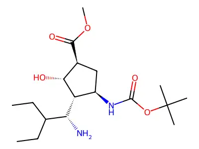 帕拉米韋 structure