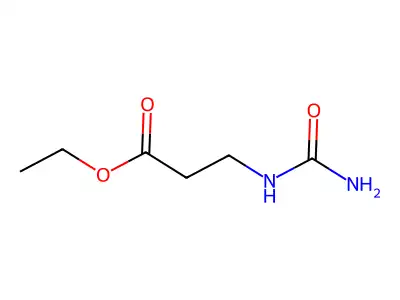 Ethyl 3-(carbamoylamino)propanoate structure