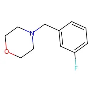 4-(3-Fluorobenzyl)morpholine structure