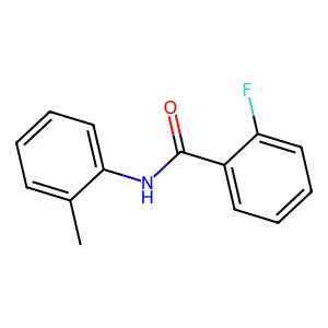 2-fluoro-N-(2-methylphenyl)benzamide structure