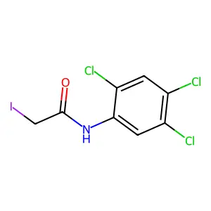 Acetanilide, 2-iodo-2',4',5'-trichloro- structure
