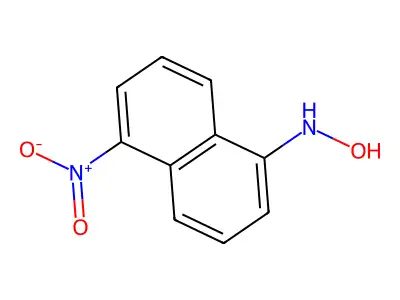 N-(5-nitronaphthalen-1-yl)hydroxylamine structure