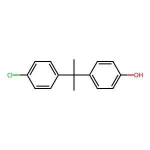 4-[1-(4-Chloro-phenyl)-1-methyl-ethyl]-phenol structure