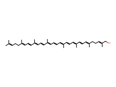 Lycoxanthin structure