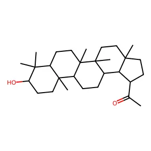 29-Nor-20-oxolupeol structure
