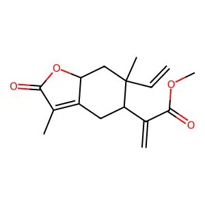 Deoxysericealactone structure