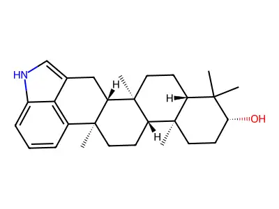 Petromindole structure